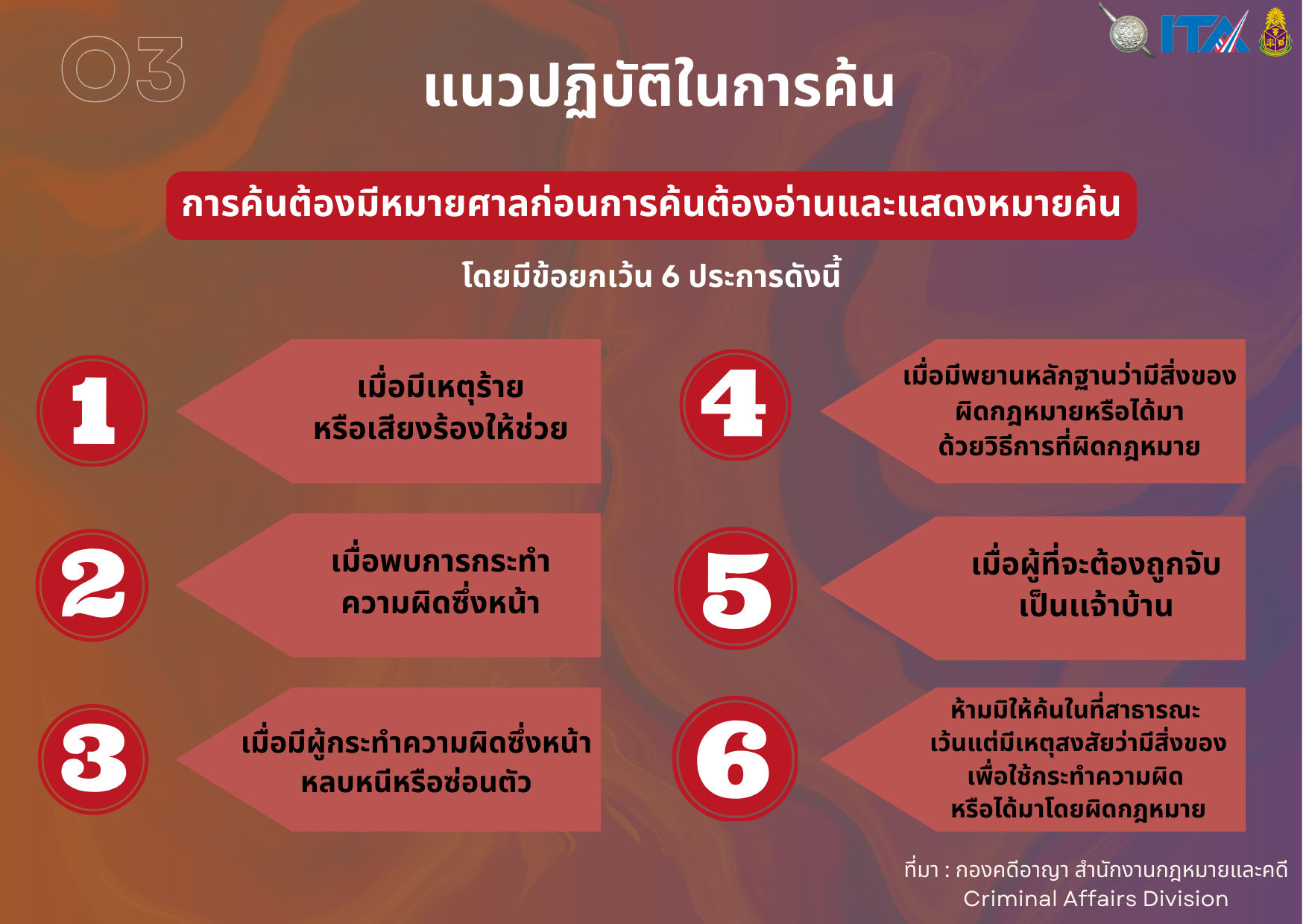 O3 แนวปฏิบัติในการจับ 2